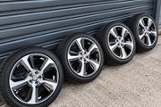 17" 5x100 VW Polo, A1, Fabia, Rapid ,Good Tyres
