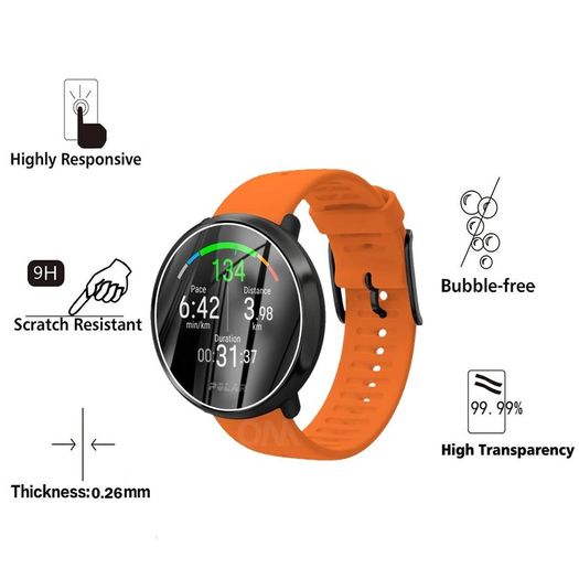 Premium Tempered Glass For Polar Ignite Fitness smart watch For POLAR Ignite fitness Screen Protector Film Accessories