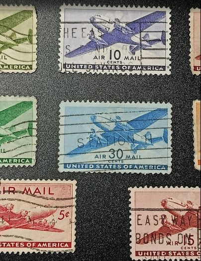 1941 1944 USA Transport Plane Airmail