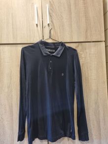 French Connection long sleeve polo top