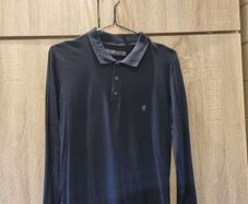 French Connection long sleeve polo top