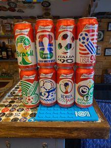 Budweiser Limited Edition FIFA World Cup Cans