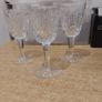 Vintage Watford crystal sherry/port Glasses Image 2