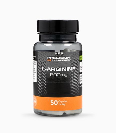 Precision Engineered  L-Arginine 500mg 50 Capsules