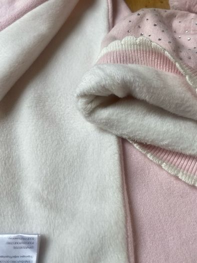 Baby Pink Le Chic Girls Hat & Scarf