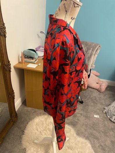 Top Shop Floral Blouse