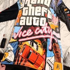 GTA vice city oversized snoodie