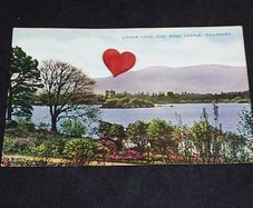 Ireland Postcard : Lower Lake and Ross Castle , Killarney , Co. Kerry - 1950s