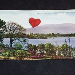 Ireland Postcard : Lower Lake and Ross Castle , Killarney , Co. Kerry - 1950s
