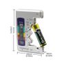 Digital Battery Tester Capacity Gauge Universal AAA AA Button Cell Analyzer Image 4