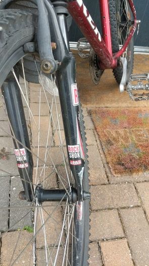 Trek with rock shocks