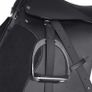 Horse Riding Saddle Set 17.5" Real Leather Black 18 cm 5-in-1 Image 10