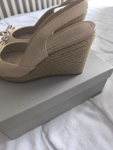 Carvela Cream Wedges