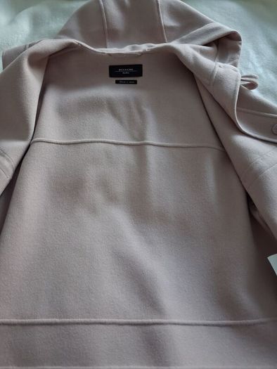 Max Mara Gary Hooded Patch Pocket Jacket - Powder Pink - RRP 529 - Fits UK 12