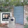 Legrand video intercom kit, consisting of an interior video monitor with a 4.3-inch color screen and wide-angle night vision exterior intercom, white finish. Image 2