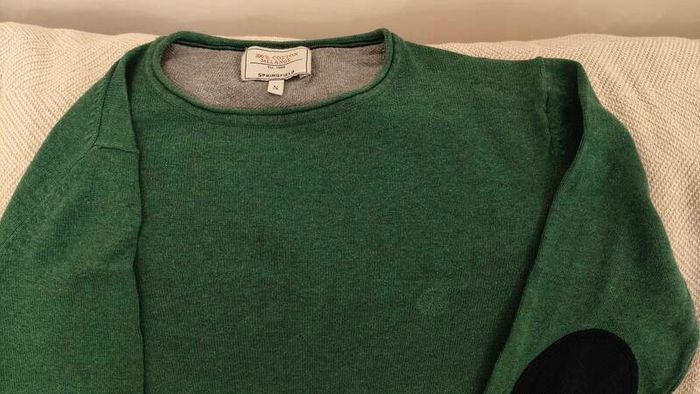Springfield Men's Jumper with Elbow Patches