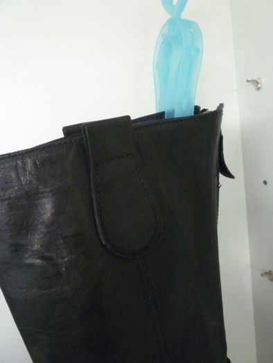 Manas Designer Black Leather boots. Soft All Leather High heel Italian. Uk 6.5 Eu 40. Excellent condition.