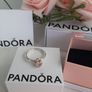 Brand new genuine pandora silver and 14k ring Image 4