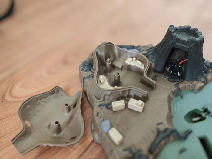 Star Wars Micro Machines Panet Dagobah Micromachines Action Fleet Galoob 1995 Darth Vader Yoda Luke Skywalker
