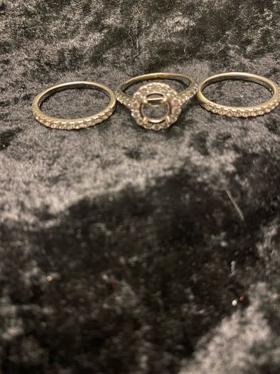 Diamond Wedding Ring Set