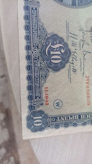 lady lavery 1943 war time note