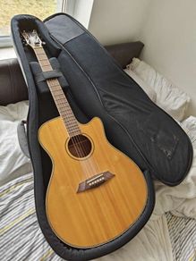 Acoustic guitar with pick up