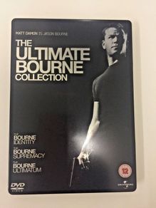 The Ultimate Bourne Collection STEELBOOK - 3 disc dvd set