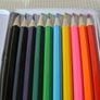 Adult Christmas Colouring Book & Colour Therapy Colouring Pencils Image 3
