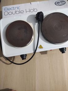 Electric Double Hob (Left Burner Faulty)