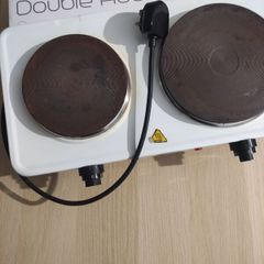 Electric Double Hob (Left Burner Faulty)