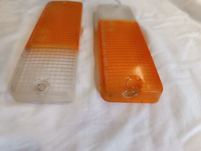 Toyota Mr2 MK1 side light lenses