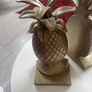 Heavy Resin Pineapple Bookends Image 3