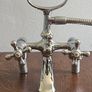 Traditional Chrome Bath Shower Mixer Tap & Telephone Handset Image 5