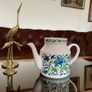 Vintage Midwinter Spanish Garden Teapot Jessie Tait MCM Floral Ceramic Image 10