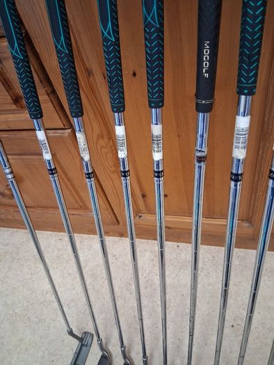 Golf clubs. Set Of Mens Left Handed Golf Clubs In Very Good+ Condition.