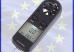 New LCD Digital Wind Speed Gauge Meter Anemometer & Thermometer + Battery #301