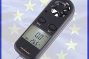 New LCD Digital Wind Speed Gauge Meter Anemometer &amp; Thermometer + Battery #301