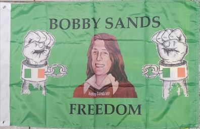 Bobby Sands Irish Republican freedom flag Large.
