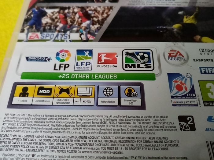 FIFA 11 PlayStation 3 Ps3 Games Original