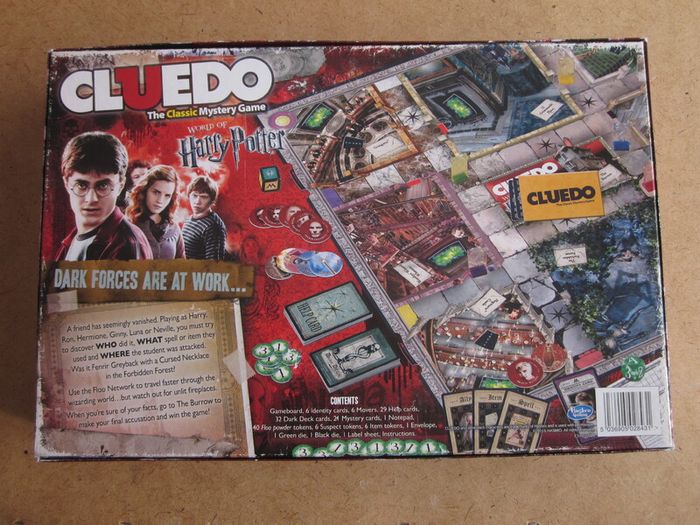 Harry Potter Cluedo The Classic Murder Mystery Board Game 2016