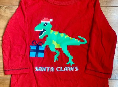 Christmas baby top