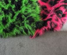 Faux Fur Fabric 100cm x 150cm (2 pieces)