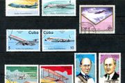Aircraft Stamps - Cuba &amp; Congo - Fine Used