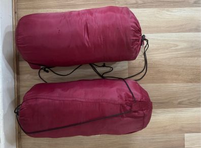 2 Sleeping Bags convert into standard double bag