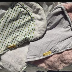 BabyBoo Baby Burp Cloths, Set of 2