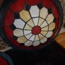Matching set of 3 Vintage Tiffany style light fittings. Image 3