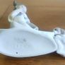 Lladro Girl & Her Puppy Pulling Her Dress Nao Excellent Condition Lovely Image 6