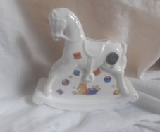 Royal Tara Fine Bone China Horse Money Bank.