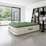 203x152x40cm King/Double Inflatable Air Mattress, Air Bed with Built-in Electric Pump, Double Blow Up Mattress in 3 Mins Self-Inflation/Deflation, Guest Airbed for Home Portable Guest Bed Image 3