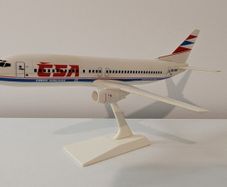 CSA 1:200 scale model airplane, Boeing 737-400 aircraft